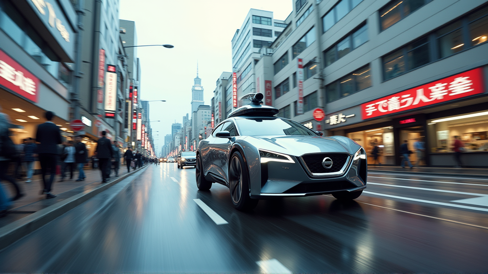 Nissan's Bold Move: Driverless Cars Navigate Japan's Bustling Streets