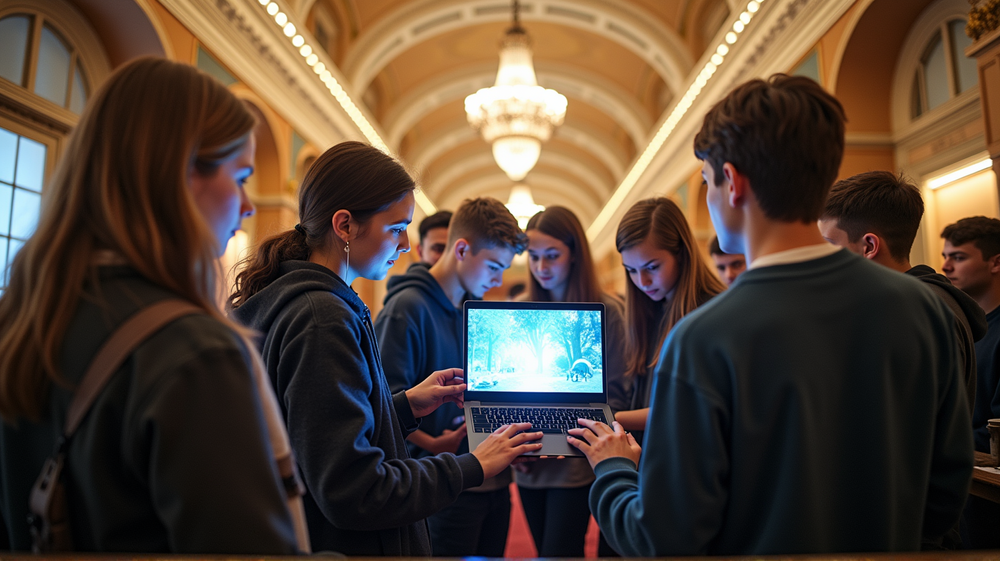 Students Shine as Tech Pioneers at State Capitol Showcase