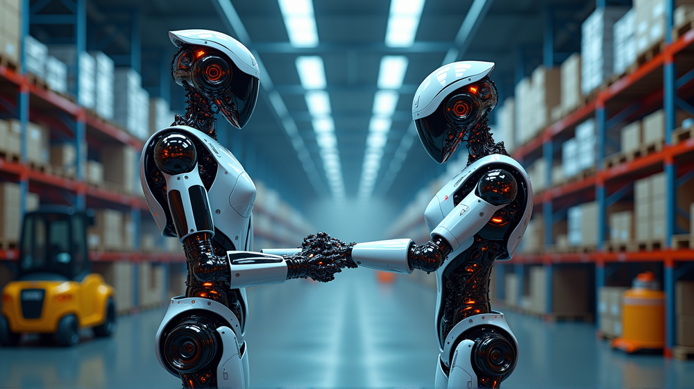 Warehouse Transformation: Warp's Robot Revolution!