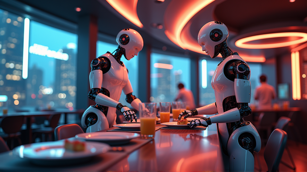 Robots Take Center Stage in Beijing's Futuristic Dining Experience
