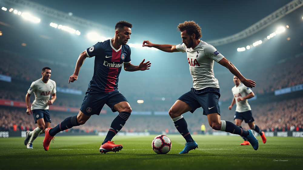 Paris Saint-Germain's Determined Quest for Historic Glory Against Tottenham