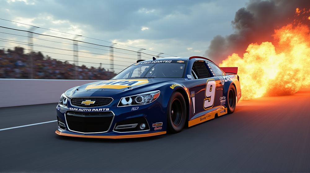 Chase Elliott's Triumph: A Stellar Finish Heats Up NASCAR Playoffs