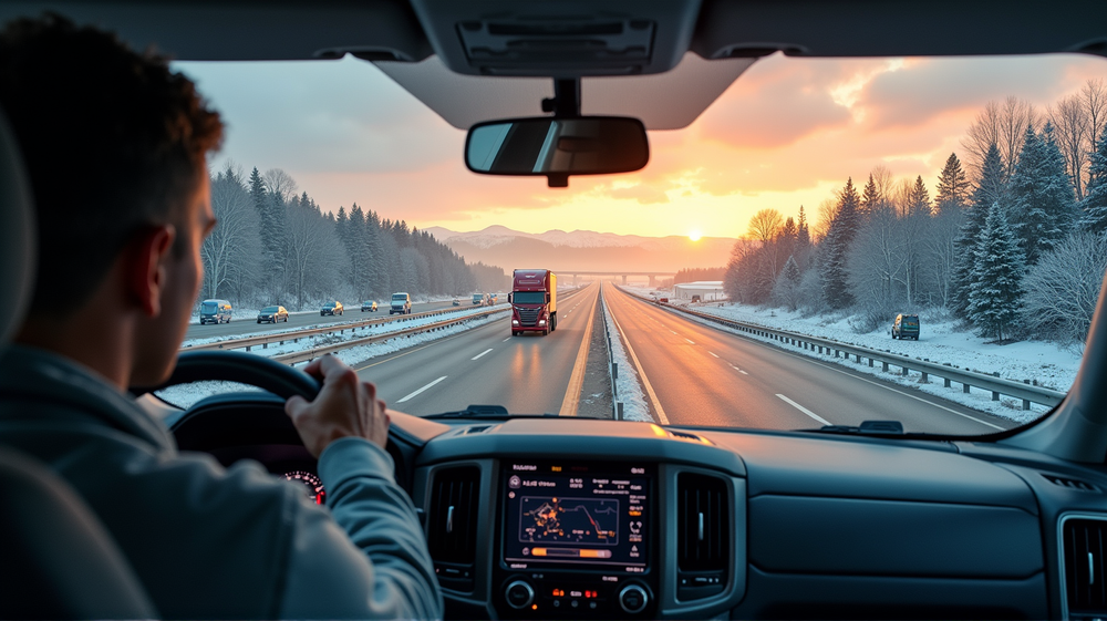 Revolutionary Tech Gives Truckers a Break: Find Parking on I-5 with Ease