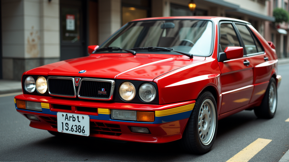 Rare Gem: The Exclusive Lancia Delta Edizione Finale Unleashed in Japan