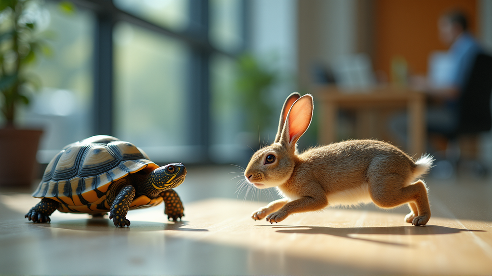 Rethinking Productivity: Slow-Moving Workers Shine in the Race