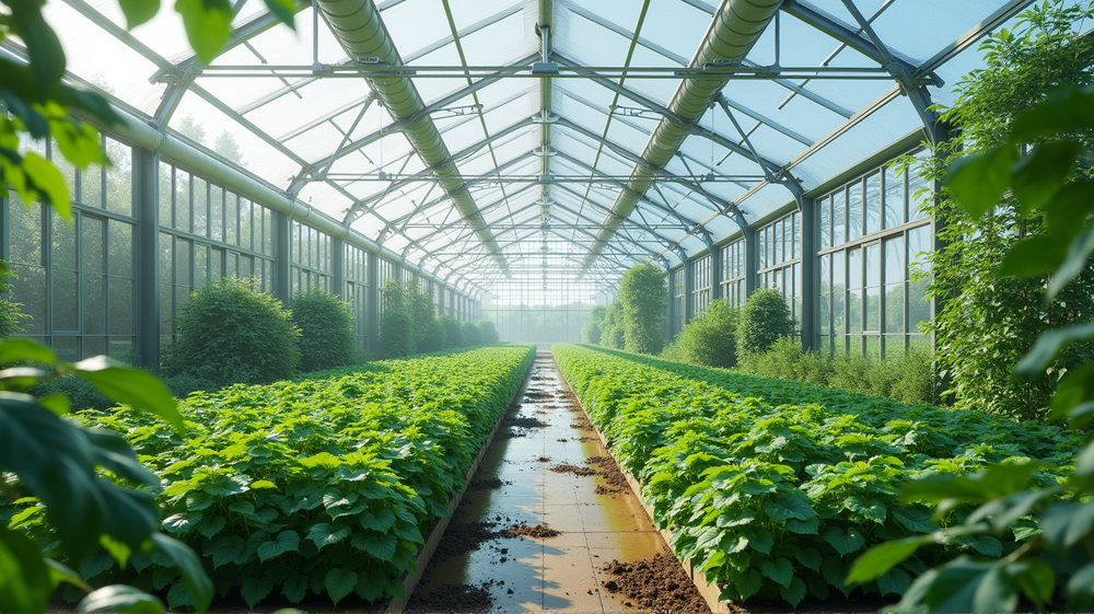 Revolutionary 3D Techniques Transform UK's Greenhouse Construction