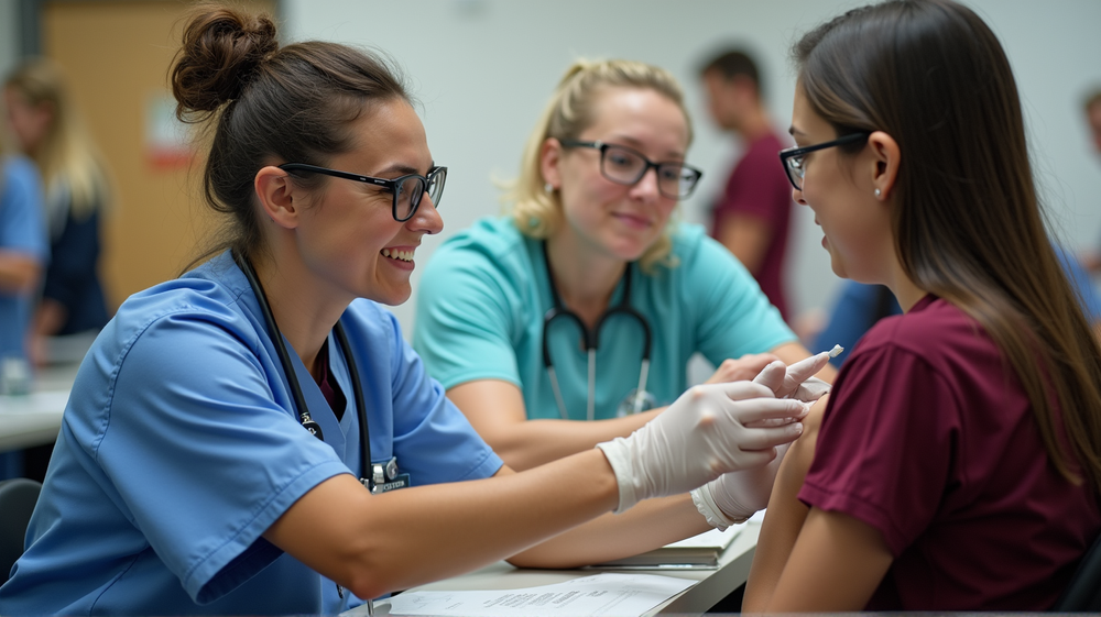 ISU Nursing Students Make Community Impact with Volunteer Work