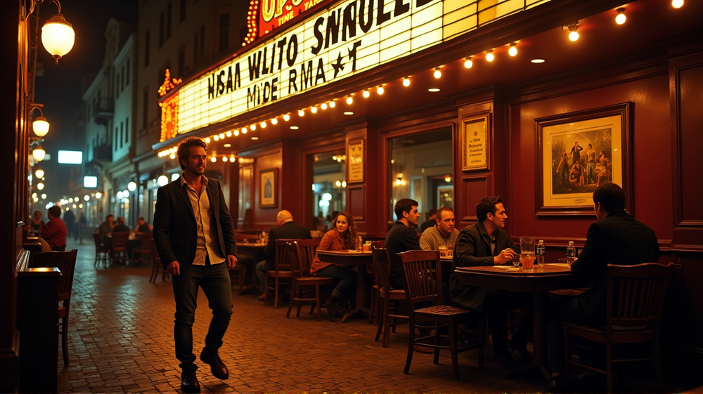 Suggs' Theatrical Misadventure and Pub Retreat