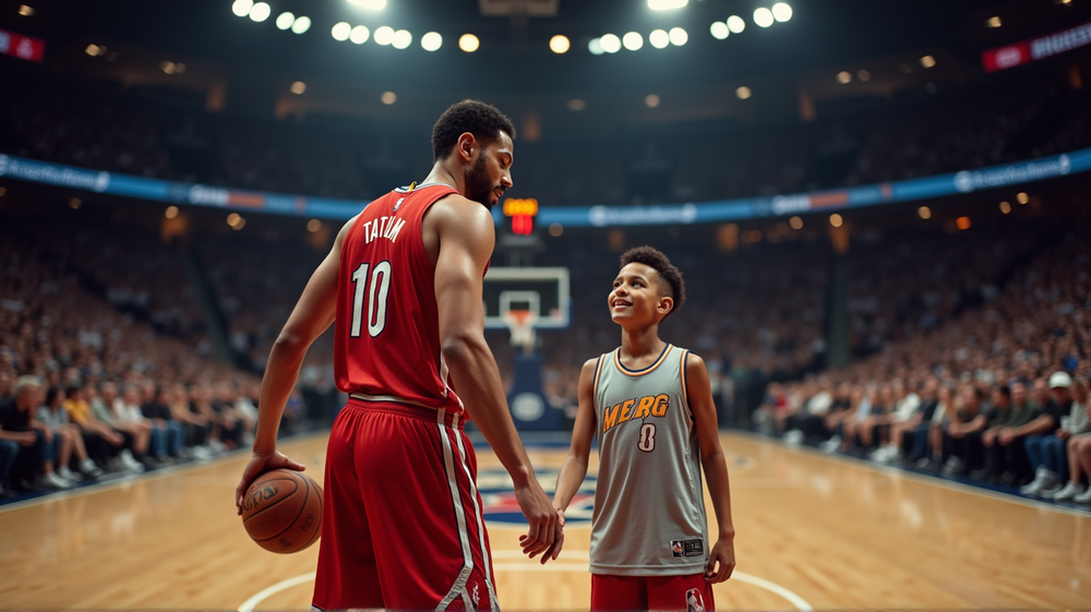 Father-Son Dream Fuels NBA Star Tatum's Decade-Long Ambition