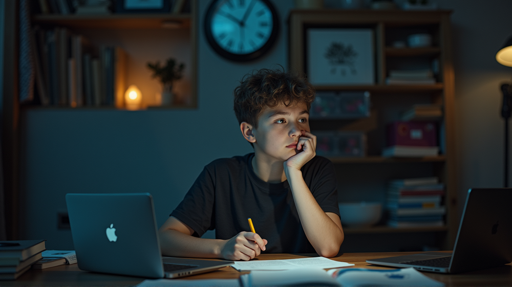 How Adolescent Internet Addiction Fuels Academic Procrastination
